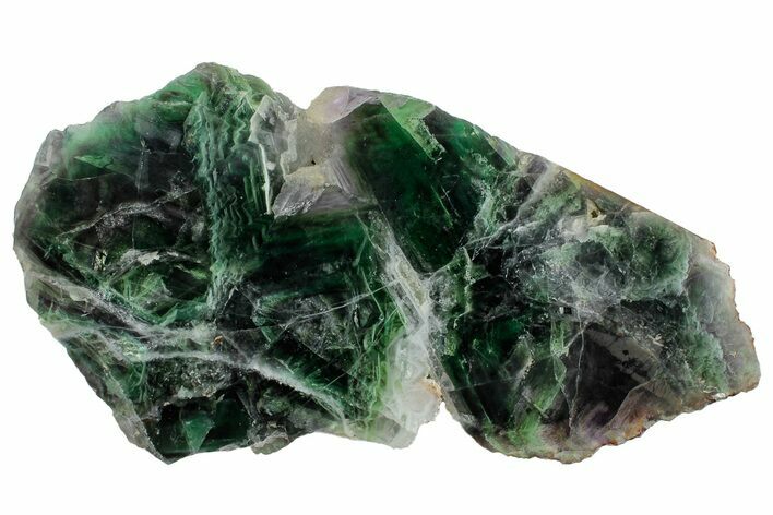 Colorful, Polished Fluorite Slab - China #297626